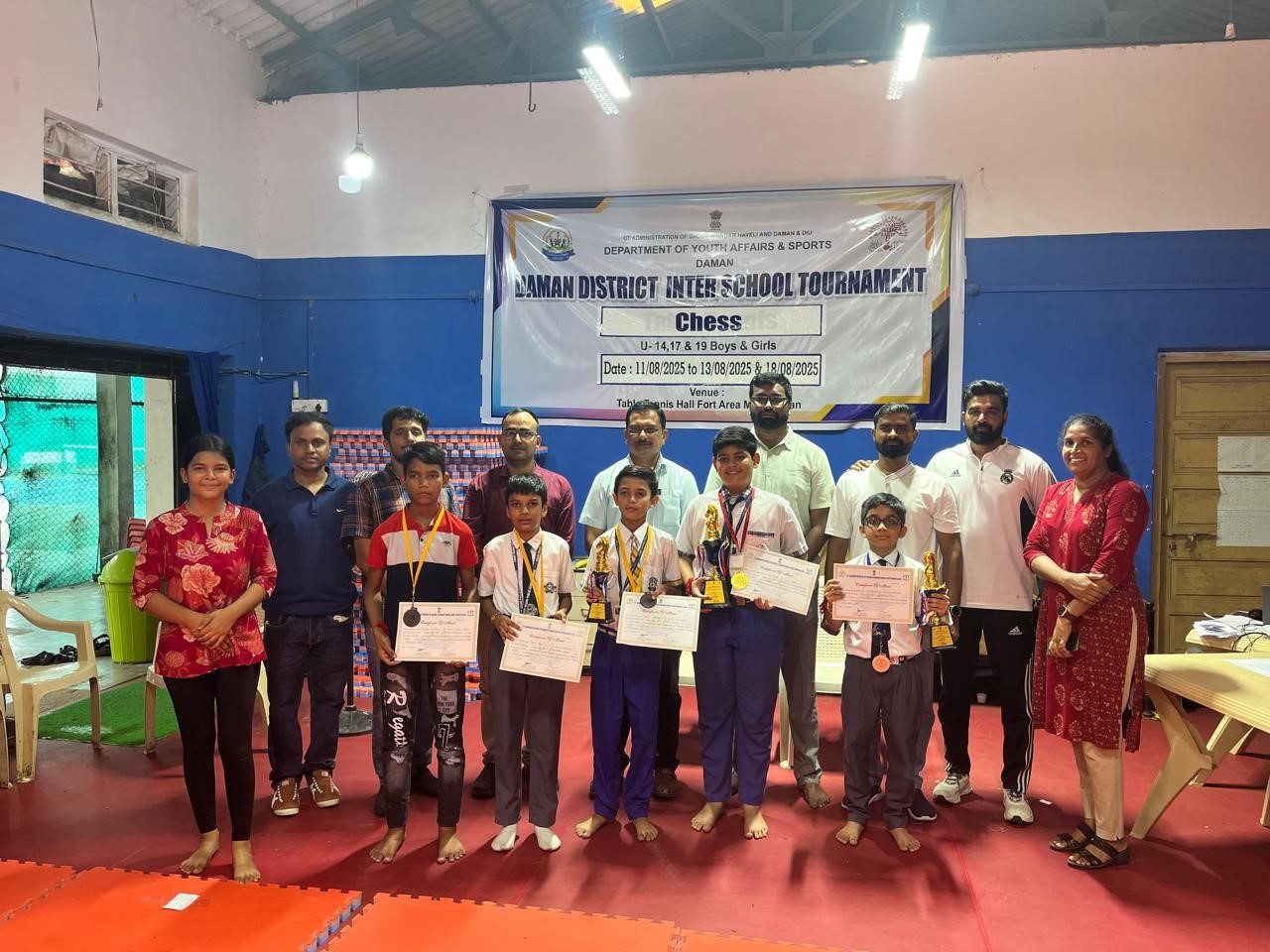 Inter School Chess Tournament U-14 Boys